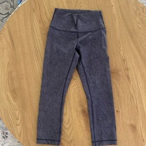 Lululemon high rise wonder under crop